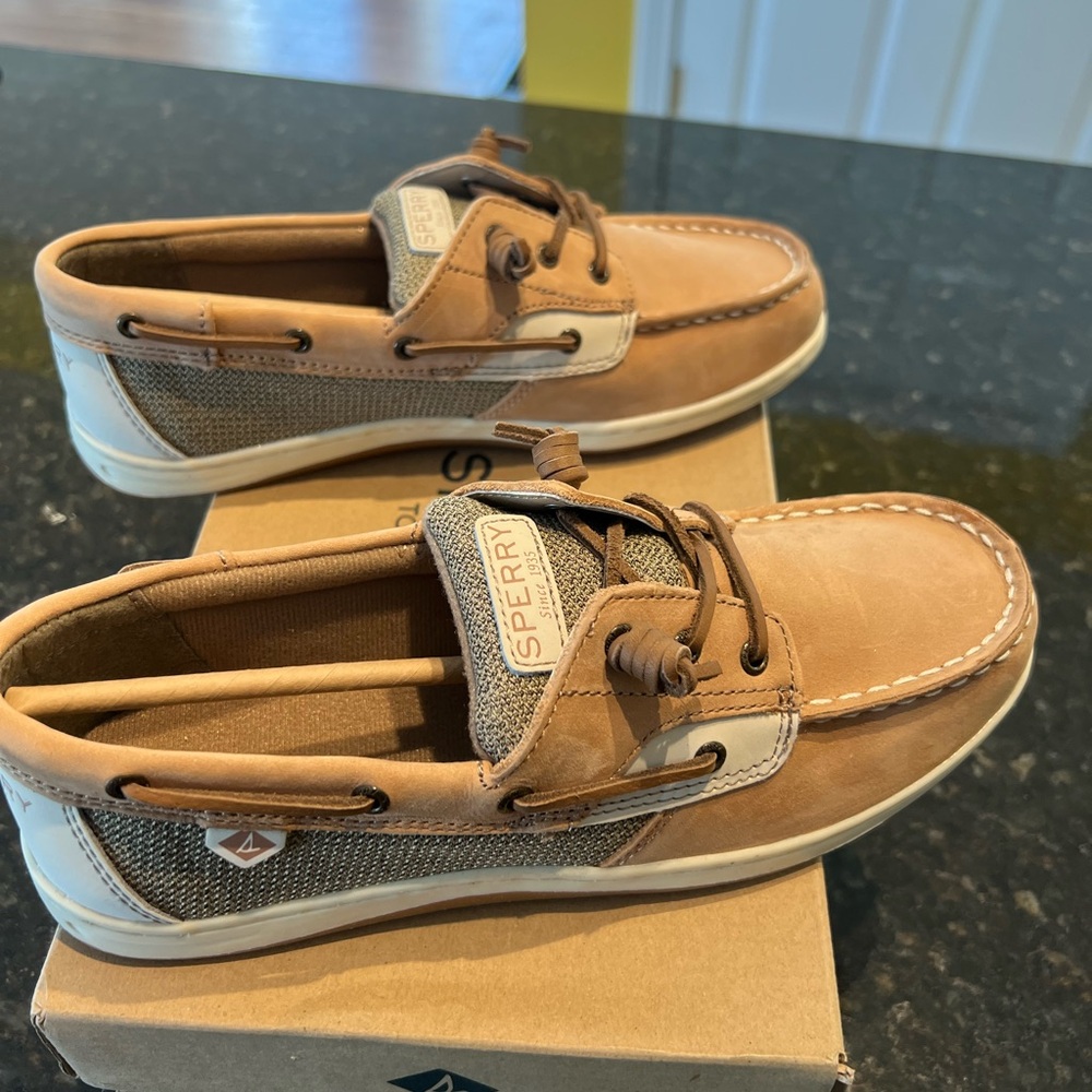 Sperry songfish Girls size 5 1/2 - Picture 5 of 7
